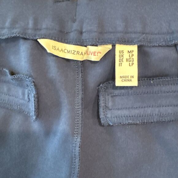 Isaac Mizrahi Live! 2 Pair! Petite SZ MP Sublime Stretch Ponte Bootcut Pants - Picture 5 of 16